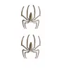 3D spider - car sticker - chromeStickers
