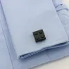 Classic cufflinks - multicolor bricks designCufflinks