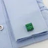 Classic cufflinks - multicolor bricks designCufflinks