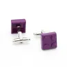 Classic cufflinks - multicolor bricks designCufflinks