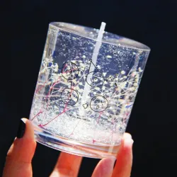 Transparent jelly wax - crystal - for candle makingCandles & Holders