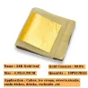 24K gold foil - leaf sheets - edible - for cake / food decorationBakeware