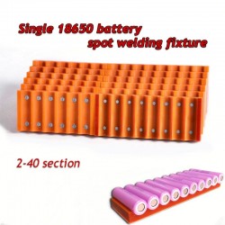 18650 battery fixture - single row - strong magnet - for batteries spot welding fixtureBatteries