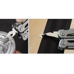Camping multi tool - pliers / cable wire cutter / folding knife - HRC78KKnives & Multitools