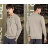 Men's POLO pullover - t-shirt with buttons - cashmereHoodies & Sweatshirt