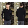 Men's POLO pullover - t-shirt with buttons - cashmereHoodies & Sweatshirt
