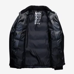 Fashionable short jacket - shiny down winter windbreakerJackets