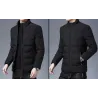 Warm winter jacket - quilted thick windbreakerJackets