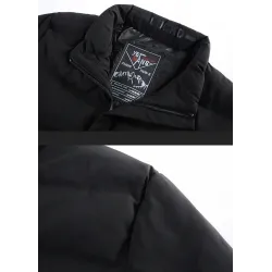 Warm winter jacket - quilted thick windbreakerJackets
