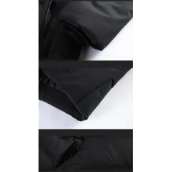 Warm winter jacket - quilted thick windbreakerJackets
