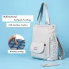 Stylish handbag - laptop backpack - with USB charging port - waterproofHandbags