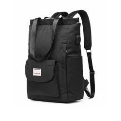 Stylish handbag - laptop backpack - with USB charging port - waterproofHandbags