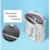 Stylish handbag - laptop backpack - with USB charging port - waterproofHandbags