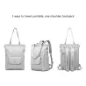 Stylish handbag - laptop backpack - with USB charging port - waterproofHandbags