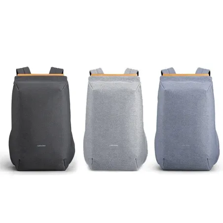 Fashionable backpack - bag for 15'' laptop - with USB charging port - waterproofBackpacks