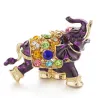 Colorful crystal elephant - keychainKeyrings