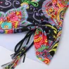 Vintage one piece swimming suit - with long tie-up topBeachwear