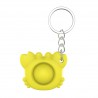 Crab shape fidget - anti-stress toy - with keychain - push bubble Pop ItFidget Spinner