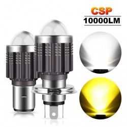 CSP - 10000Lm - LED motorcycle bulb - headlight - Hi-Lo - H4 / BA20D