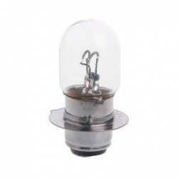 Motorcycle light bulb - white - T19 P15D-25-1 - DC 12V - 35W - halogen - double filament