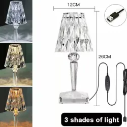 Crystal night light - LED - USB / battery poweredLights & lighting