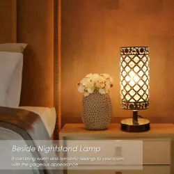 Crystal night lamp - dual USB charging portLights & lighting