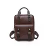Vintage leather backpack - with anti theft zippers / buckles - waterproofBackpacks