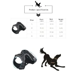 Dog's harness - with LED - adjustable - reflective - waterproofCollars & Leads