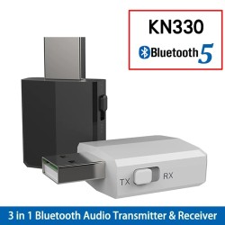 KN330 - USB - Bluetooth - transmitter - audio receiver - 3.5 mm AUX jack - 3 in 1 adapter