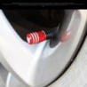 Car tire valves - aluminum caps - middle finger - 4 piecesWheel parts