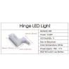 Sensor with LED light - for an inner hinge - universal - for furniture / wardrobes / cabinetsFurniture