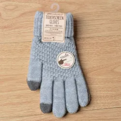 Warm thick winter gloves - touch screen function - cashmereGloves