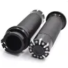 Chrome motorcycle handlebar grips - 25mm - for Harley Sportster / Touring / DynaHand Grips & End