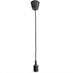 E27 - ceiling lamp holder - socket - silicone rope - 90cmLighting fittings