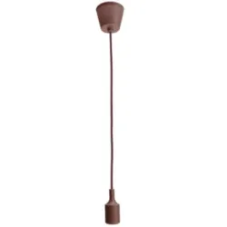 E27 - ceiling lamp holder - socket - silicone rope - 90cmLighting fittings