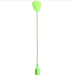 E27 - ceiling lamp holder - socket - silicone rope - 90cmLighting fittings