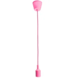 E27 - ceiling lamp holder - socket - silicone rope - 90cmLighting fittings