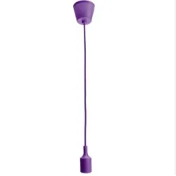 E27 - ceiling lamp holder - socket - silicone rope - 90cmLighting fittings