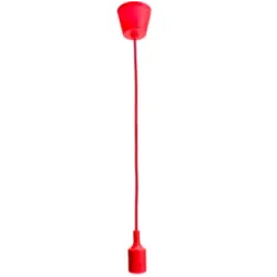 E27 - ceiling lamp holder - socket - silicone rope - 90cmLighting fittings