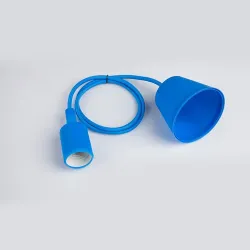 E27 - ceiling lamp holder - socket - silicone rope - 90cmLighting fittings
