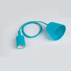 E27 - ceiling lamp holder - socket - silicone rope - 90cmLighting fittings