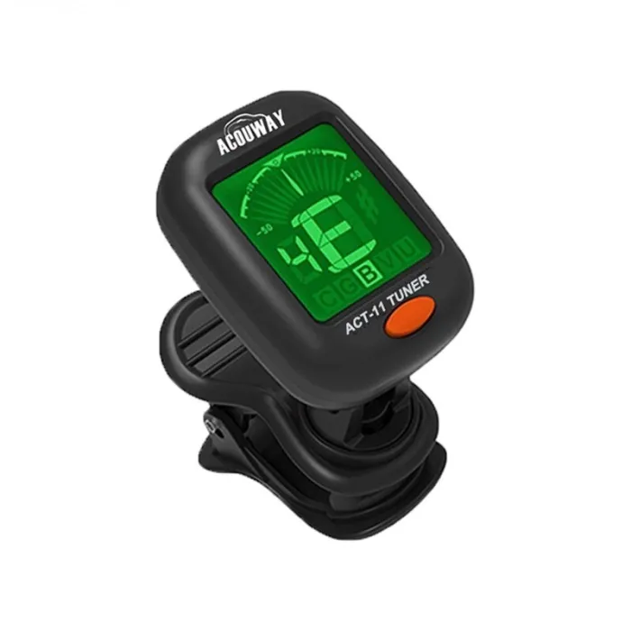 AROMA - guitar / ukulele tuner - electronic - clip-on - 360 degree rotatable - with 5 tuning modelsGuitars