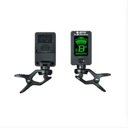 Universal guitar tuner - digital clip - rotatable - built-in batteryGuitars
