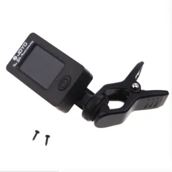 Universal guitar tuner - digital clip - rotatable - built-in batteryGuitars
