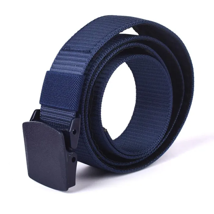 Anti theft belt - with hidden zipper - unisex - 120cmBelts