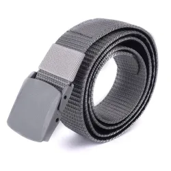 Anti theft belt - with hidden zipper - unisex - 120cmBelts