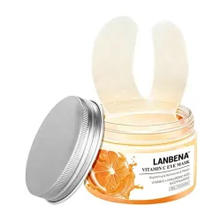 Eye mask - moisturizing gel patches - anti-wrinkle - firming - Vitamin C - 50 piecesSkin