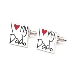 LOVE MY DAD - cufflinksCufflinks