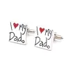 LOVE MY DAD - cufflinksCufflinks