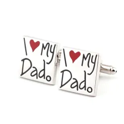 LOVE MY DAD - cufflinksCufflinks